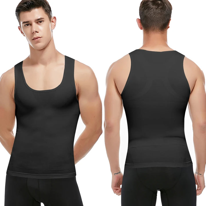 Slim Fit Men’s Waist Trainer – Shaping & Posture Support Vest