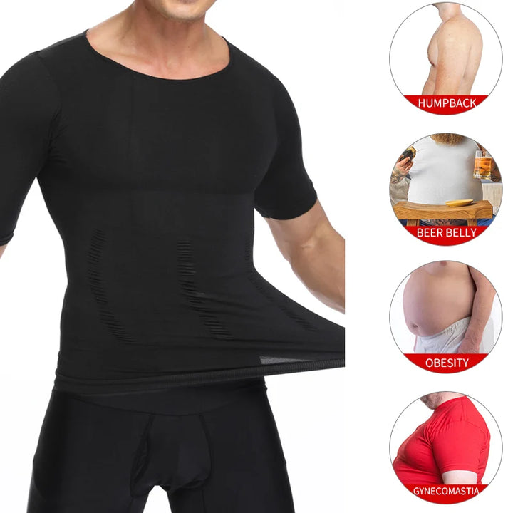 Slim Fit Men’s Waist Trainer – Shaping & Posture Support Vest