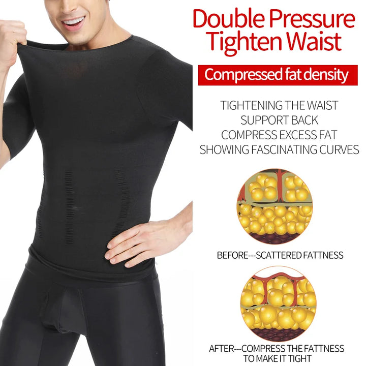 Slim Fit Men’s Waist Trainer – Shaping & Posture Support Vest