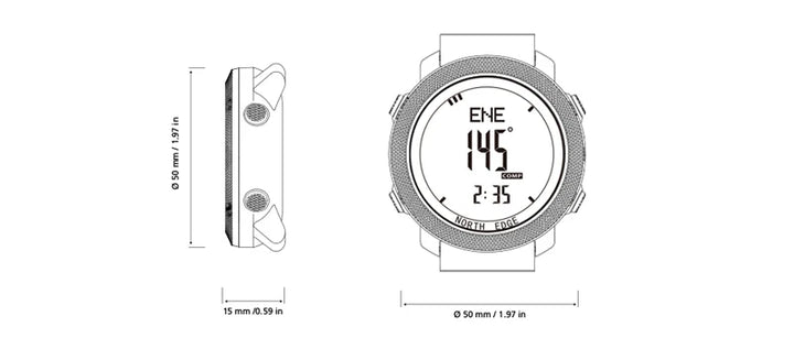 NORTH EDGE Digital Military Watch