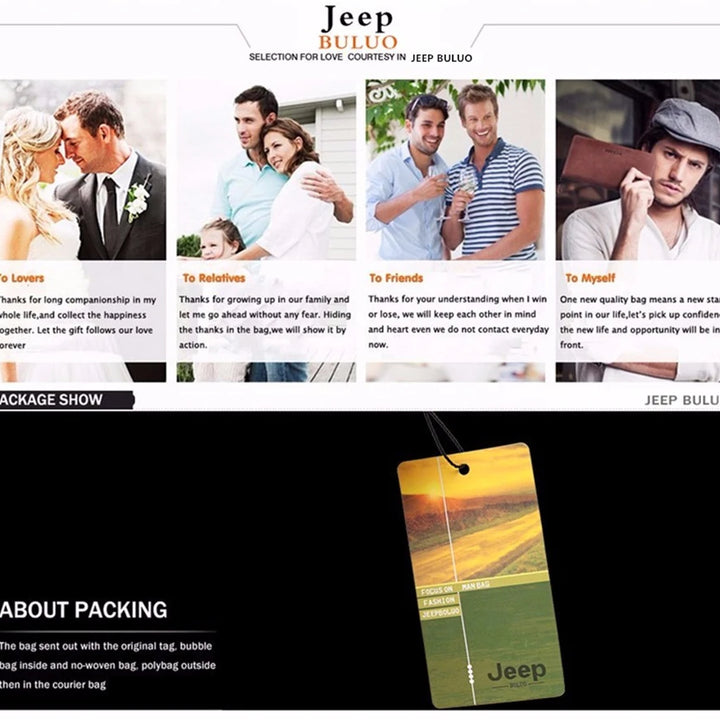 JEEP BULUO Large Leather Satchel – Smart, Durable & Professional