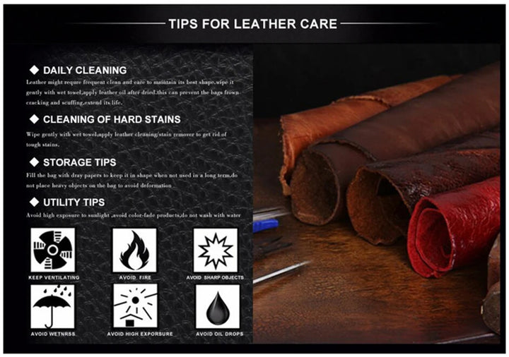 JEEP BULUO Large Leather Satchel – Smart, Durable & Professional