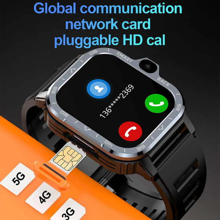 Smart Watch 4G GPS Dual Camera NFC WiFi 64GB