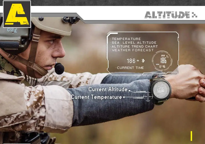 NORTH EDGE Digital Military Watch