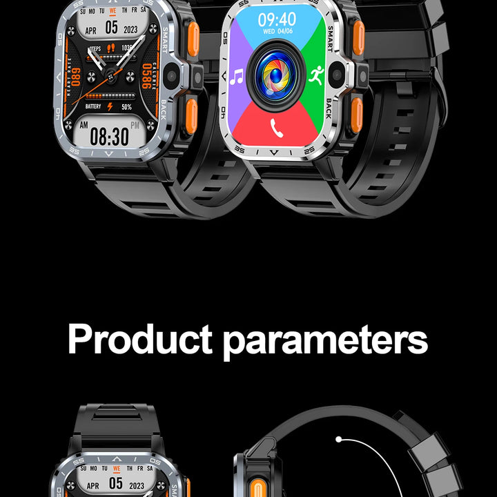 Smart Watch 4G GPS Dual Camera NFC WiFi 64GB