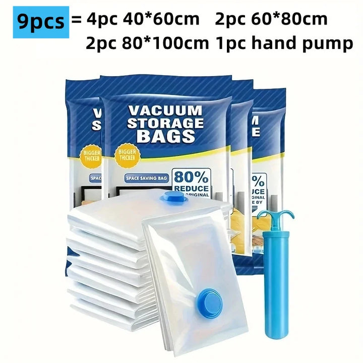 Vacuum compression bag electric pump suction pump Mini Vacuum Sealer Machine Space Saver for Clothes Food Organizer