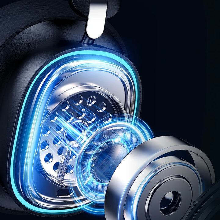 Baseus GH02 Gaming Wireless Headphone with Mic Over-Ear Headphones Bluetooth 5.3 40mm Driver 2.4G/Wireless/Cable RGB Headsets