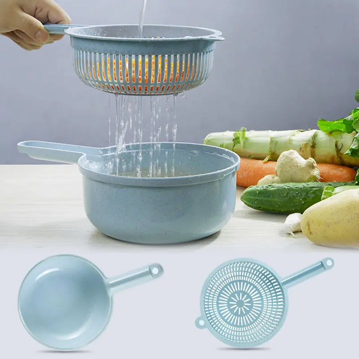 Multifunctional Vegetable Chopper & Slicer – Manual Kitchen Cutter