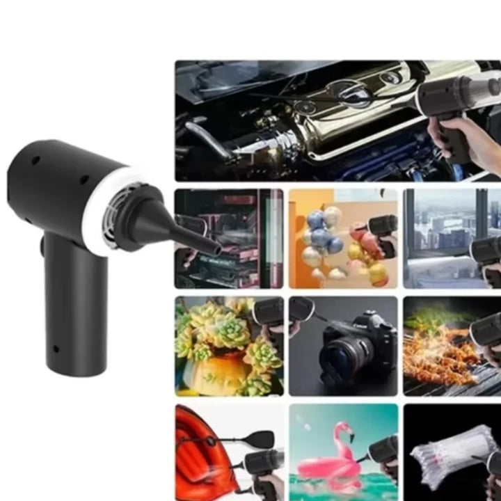 9000Pa Wireless Car Vacuum Cleaner USB Charging 1200mAh Portable Cleaning Appliance Mini Wet and Dry Vacuum Cleaner Household