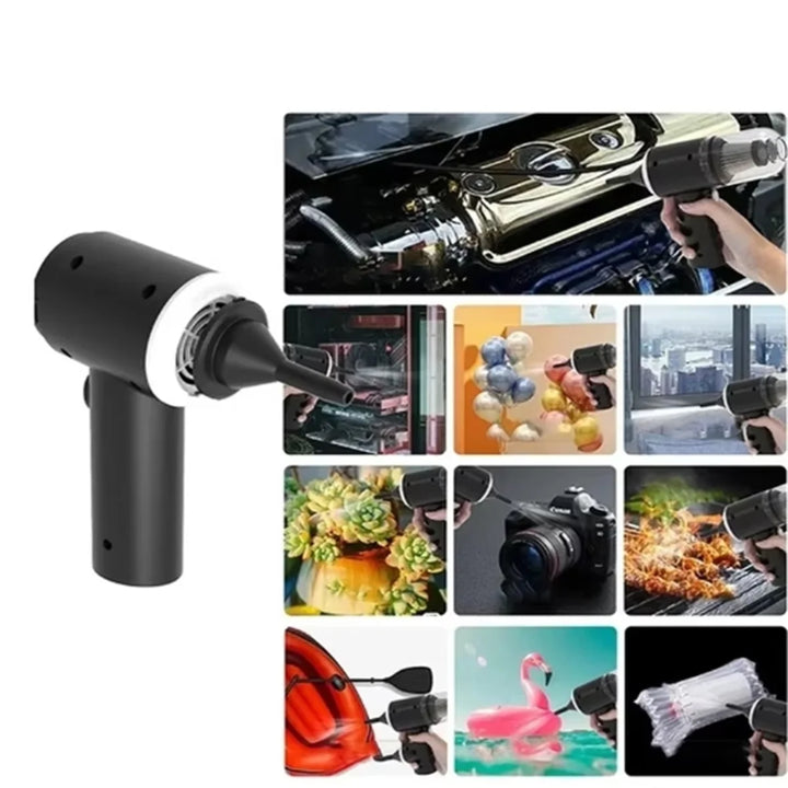 9000Pa Wireless Car Vacuum Cleaner USB Charging 1200mAh Portable Cleaning Appliance Mini Wet and Dry Vacuum Cleaner Household