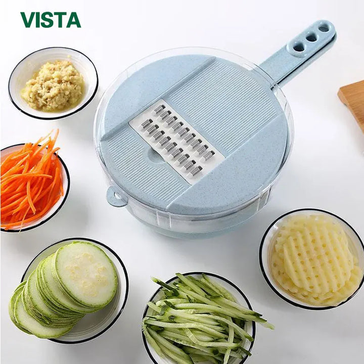 Multifunctional Vegetable Chopper & Slicer – Manual Kitchen Cutter